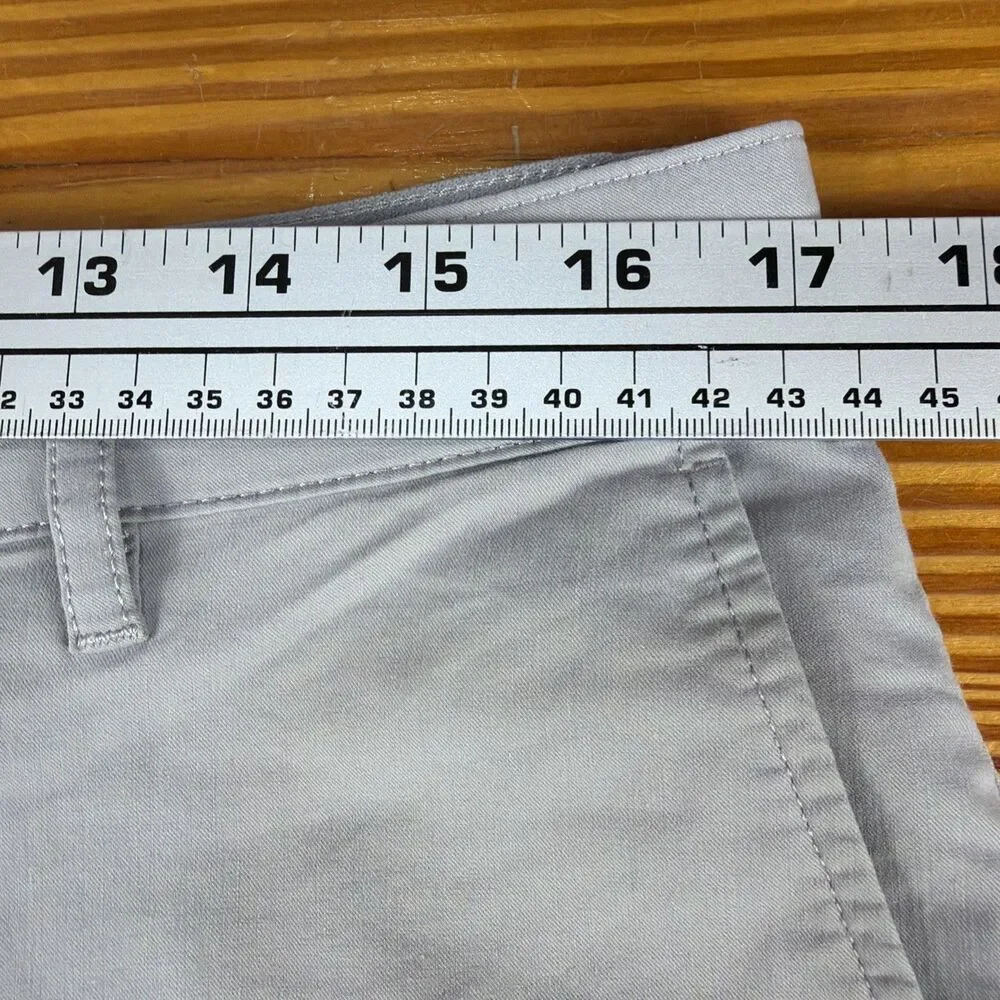 Faherty Men's Casual Golf Shorts Gray Size 34